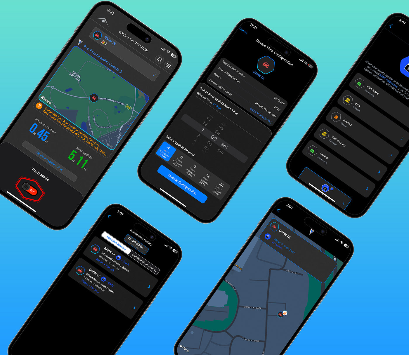 Stealth Tracer mobile app