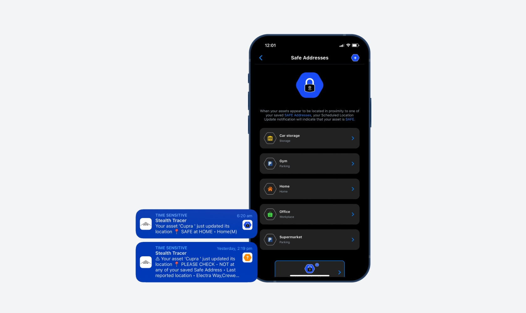 Set Safe Addresses Option